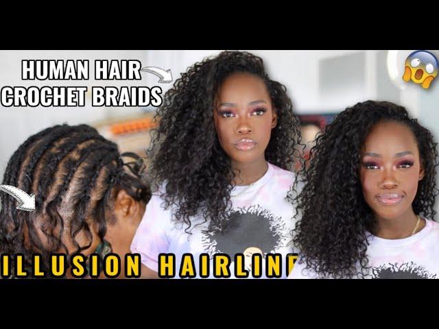 GIRL! Let's Get Into These Human Hair MICROLINK Crochet Braids | ILLUSION Hairline | MARY K. BELLA