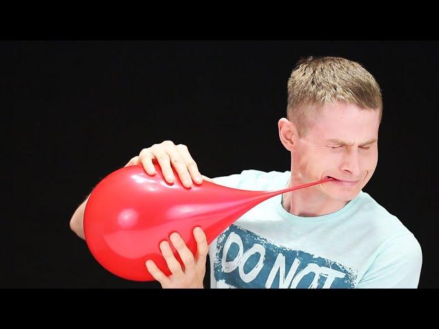 20 crazy Balloons BLOW UP experiments