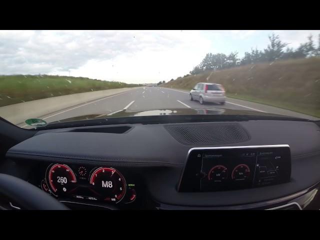 [2016] BMW 730d xDrive @ Fast Drive // 200 km German Autobahn // Vmax