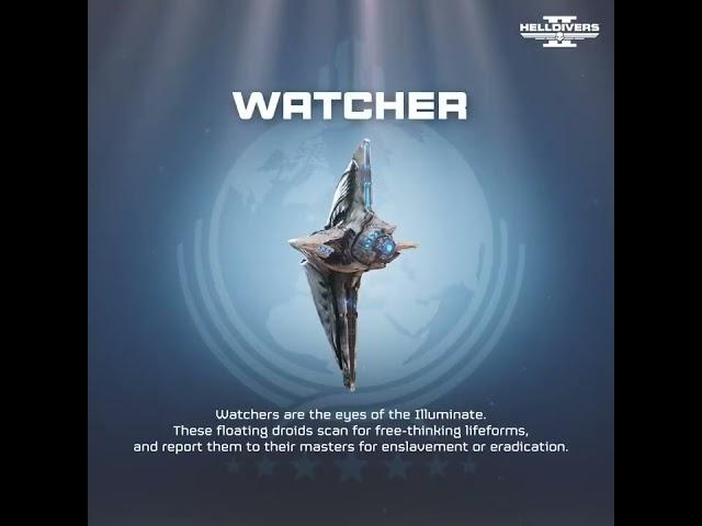 Helldivers 2 Enemy Showcase - Watcher