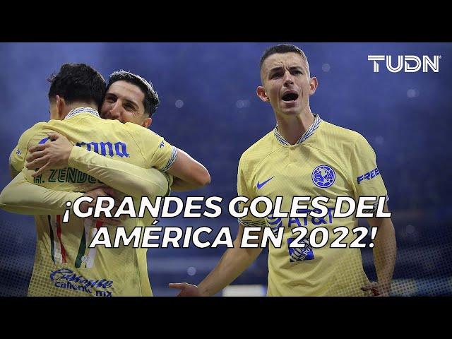 ¡AÑO DE GOLAZOS! Los MEJORES GOLES del América a lo largo del 2022 I TUDN