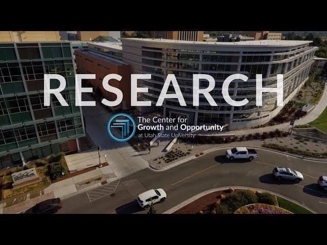 Research at The Center for Growth and Opportunity at Utah State University