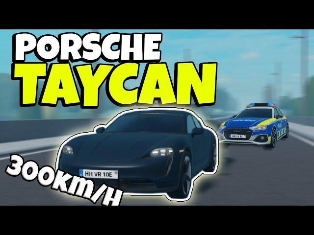 NEUES BESTES AUTO in NOTRUF HAMBURG!!! Der PORSCHE TAYCAN als KRIMINELLER | Notruf Hamburg ROBLOX