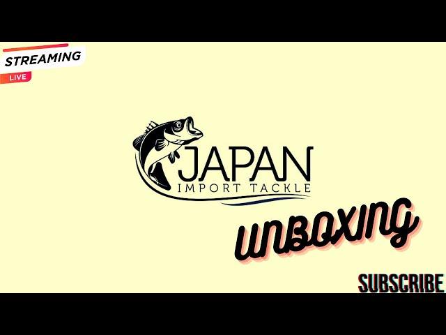 Japan Import Tackle Unboxing./ Giveaway Results!!