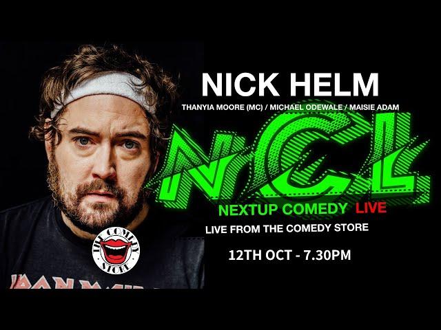 NextUp Comedy Live - promo 12oct