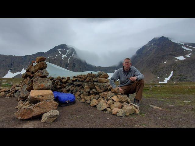 Mountain Survival & Bushcraft Camping - Fishing for Dinner, Foraging and Building a Survival Shelter