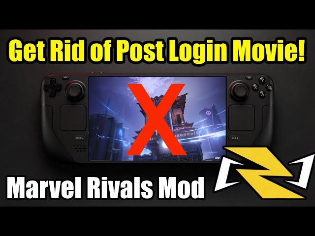 Get Rid Of Post Login Movie on Marvel Rivals (PC and Steam Deck Tutorials Included!)