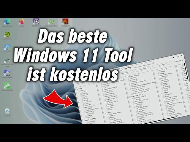 Das ultimative Windows 11 Tuning Tool - Chris Titus WinUtil - Windows Utility