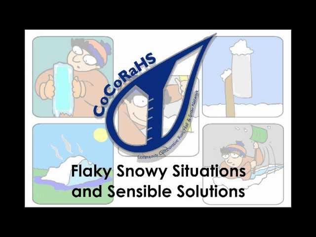 Flaky Snowy Situations and Sensible Solutions