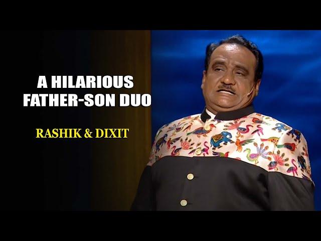 A Hilarious Father-Son Duo | Rashik & Dixit | India's Laughter Champion