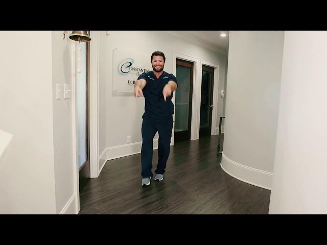 Dr.  Rich Constantine - dancing dentist does the DJ Snake Taki Taki Salsa Dance Challenge