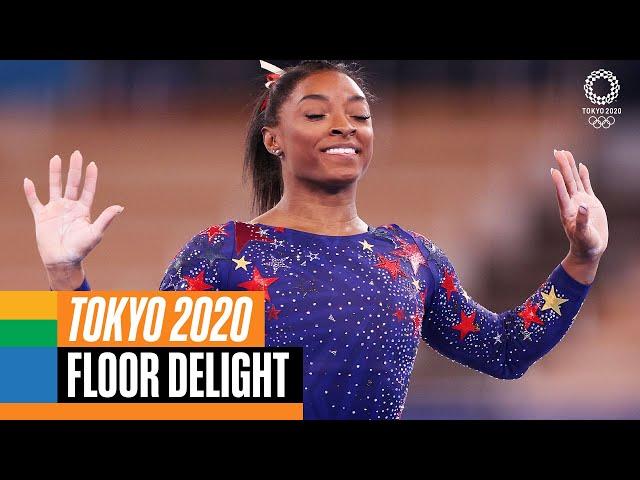 ‍️ Simone Biles' Floor Routine to “Tokyo Drift” & “Jokers" 