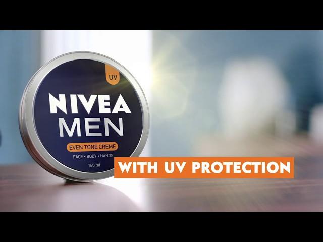 NIVEA MEN Even Tone Creme. "Men, this is your creme!"