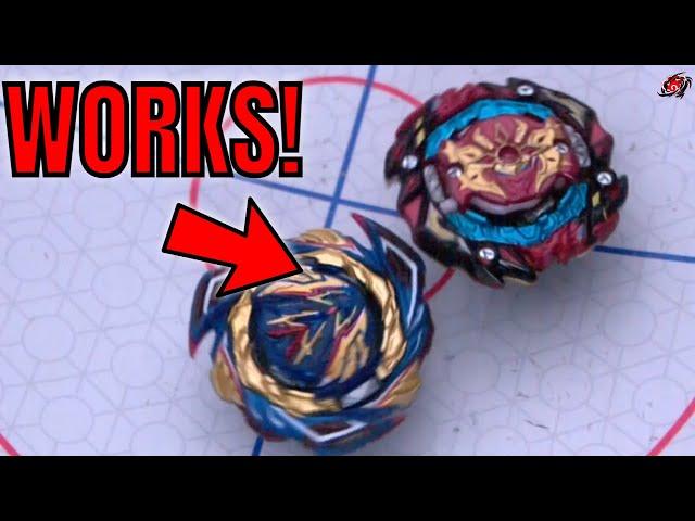 Savior Bound works in ultra slow motion| Beyblade gimmicks