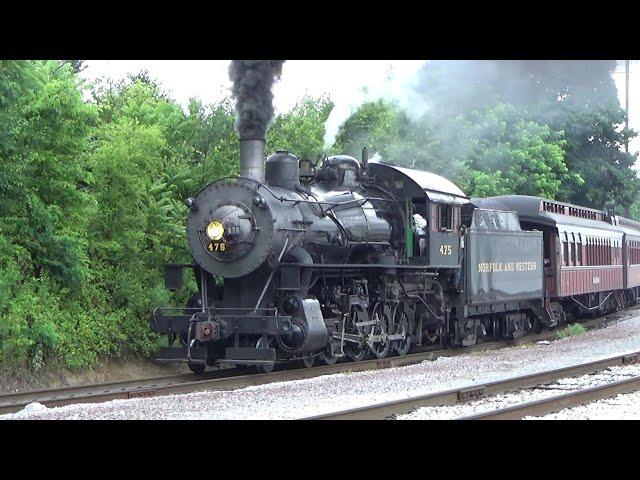 Strasburg Railroad 475 Coupler Separation At Leaman Place Junction.