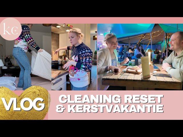 HUISHOUD RESET, OPRUIMEN en KERSTVAKANTIE | Kellycaresse Momlife  VLOG