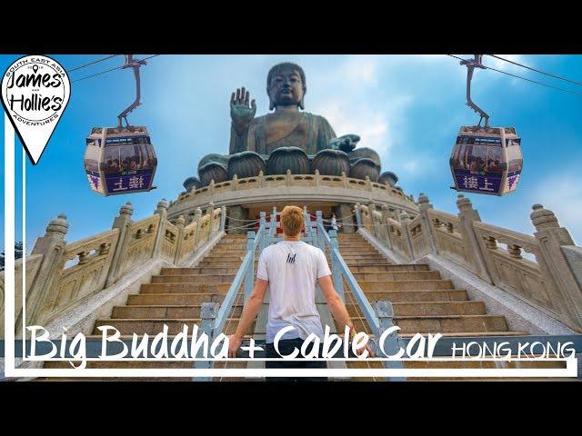 HOW TO visit BIG BUDDHA by the CABLE CAR in HONG KONG | Barbster360 Travel Vlog