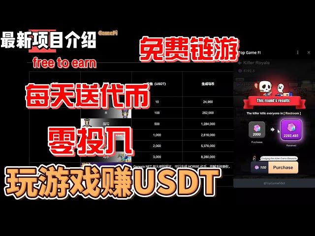 Ton  horse gamefi  免费链游 零投入赚USDT 打金赚钱 #gamefi #nft #链游 #区块链游戏 #p2e #freetoearn