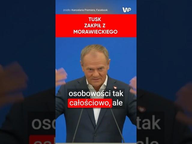 "To cringe". Tusk drwi z Morawieckiego: Ja na jego miejscu bym nie tweetował