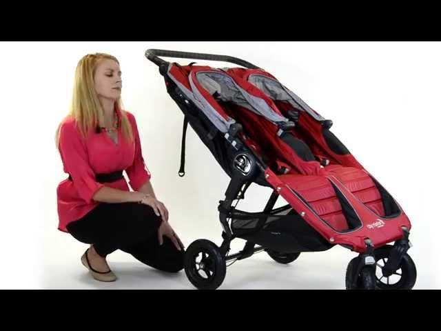 How to fold a City Mini GT double stroller