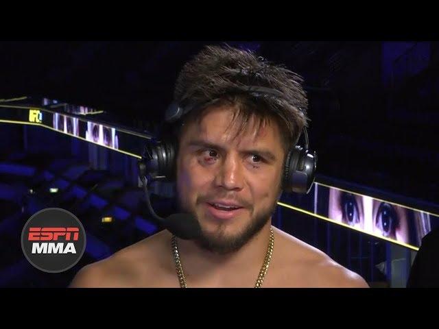 Henry Cejudo: 'I'm proud of myself' for win vs. Marlon Moraes | UFC 238 | ESPN MMA