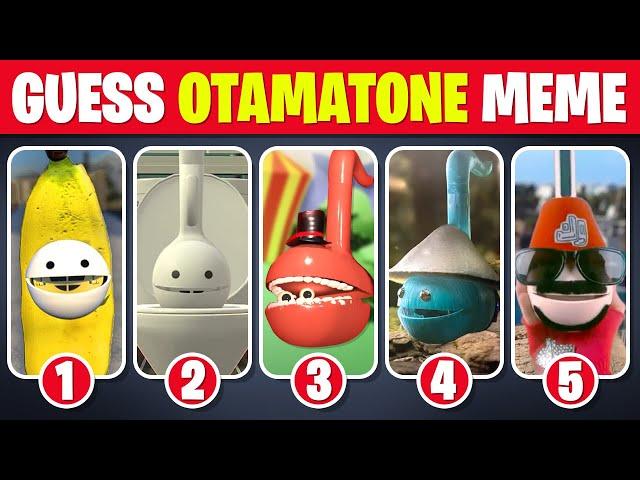 Guess OTAMATONE Meme | Smurf Otamatone, Skibidi Toilet Otamatone, Banana Otamatone #269