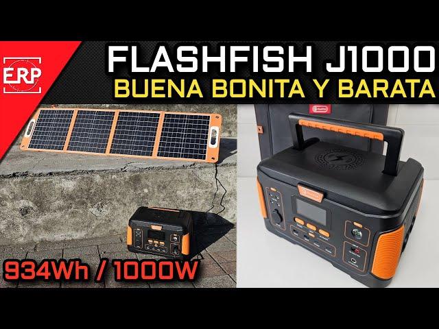 ¿Merece la pena una ESTACIÓN DE ENERGÍA BARATA? FLASHFISH J1000 / 933Wh y 1000W / Prueba / Review