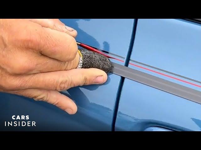 Pinstriping Is Professional Freehanded Line Art | Cars Insider