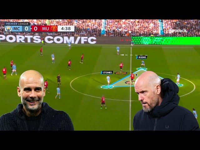 How Man City BROKE a RESILIENT Manchester United - Pep v Ten Hag