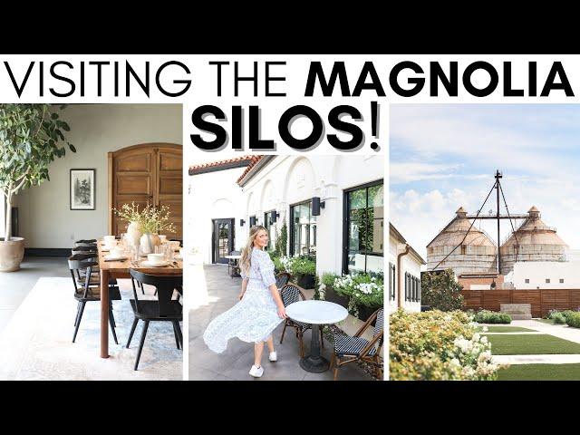 VISITING THE MAGNOLIA SILOS IN WACO TEXAS || MAGNOLIA SILOS TOUR || SHOP WITH ME || HOME DECORATING