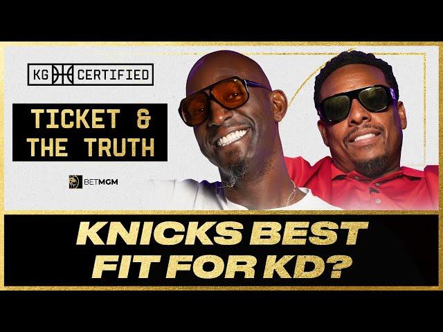 The Finals, KD’s Future, Protecting Caitlin Clark & 30 Years Since KG’s Draft | TICKET & THE TRUTH