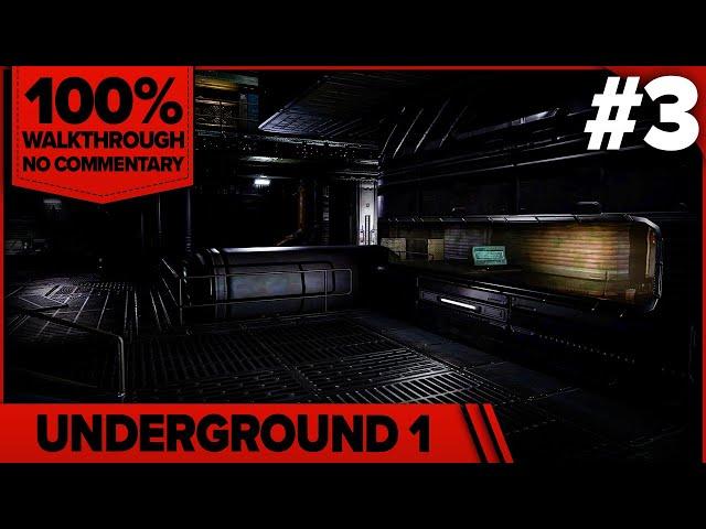 Doom 3: The Lost Mission 100% Cinematic Walkthrough (Hard, No Damage) 03 UNDERGROUND PART 1