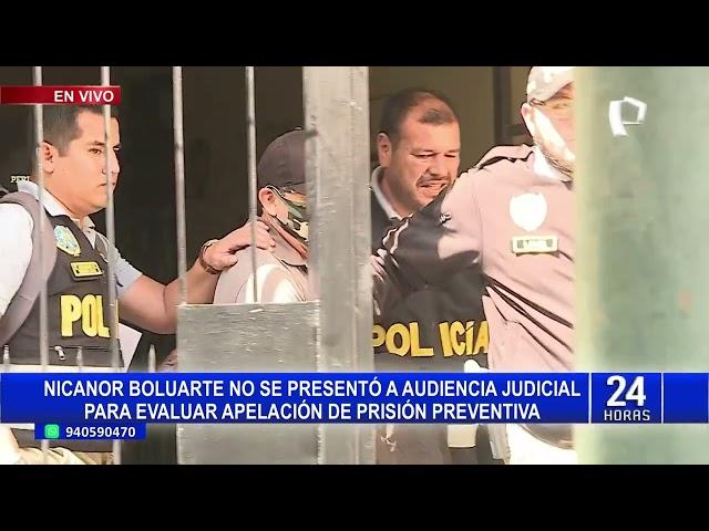 Waykis en la Sombra: PJ evaluó apelación de Nicanor Boluarte para revocar prisión preventiva