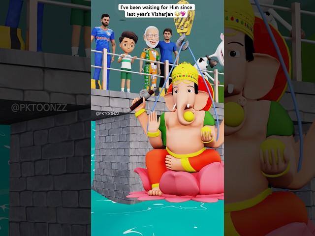 Deva Shree Ganesha Deva Part-2 | Ganapati Bappa | Gulli Bulli | Cartoon | granny #ganesh #ganpati