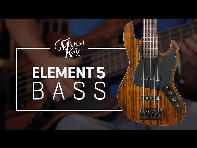 Custom Collection Element 5 - Michael Kelly Electric Bass Guitar