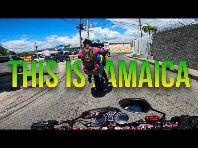 A Day On The Road in Jamaica With Paradise Biker | Jamaican Bike Life 