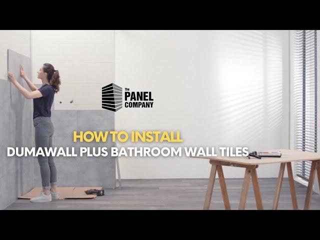 How to Install Dumawall Plus Solid Wall Tile Panels | The Panel Company