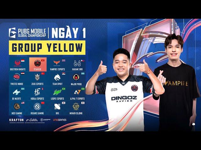  [VN] 2024 PMGC League | Group Yellow Day 1 | PUBG MOBILE Global Championship | CHIẾN MÃ XUẤT TRẬN