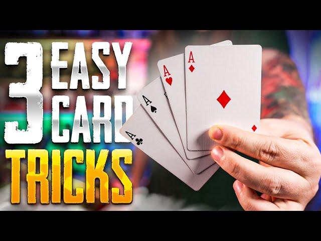 3 EASY Self-Working Card Tricks ANYONE Can LEARN In 5 MINUTES!! - day 2