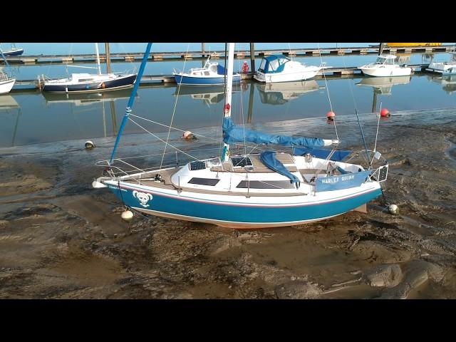 Aerial Videos - Point Clear, Brightlingsea & Boat Mooring - DJI Spark