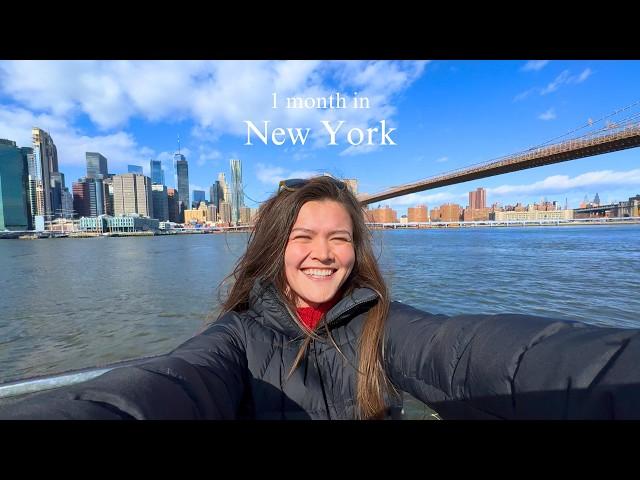 NYC VLOG: I lived in New York for 1 month