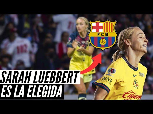 Tras el INTERÉS por OVALLE, la FAVORITA para FICHAR por el FC BARCELONA femení sería SARAH LUEBBERT