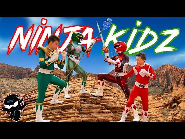 A batalha decisiva dos Power Rangers!️Aventuras do bem contra o mal | Ninja Kidz em Portugues