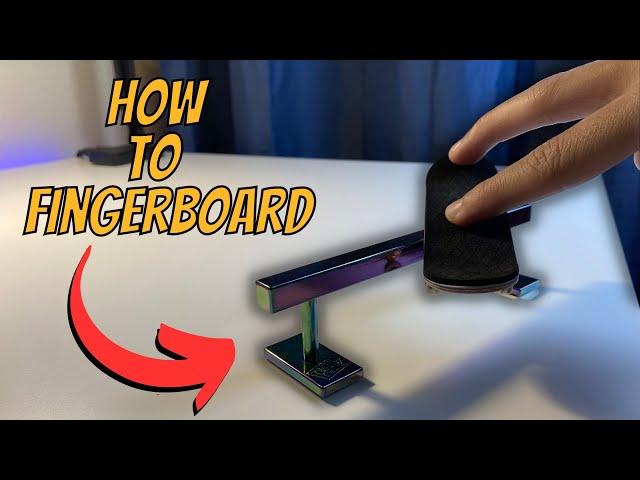 How To Fingerboard/Tech Deck!