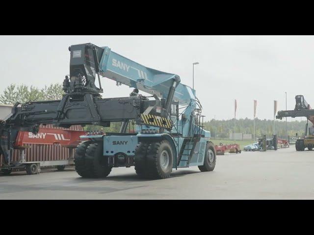 SANY electric reach stacker