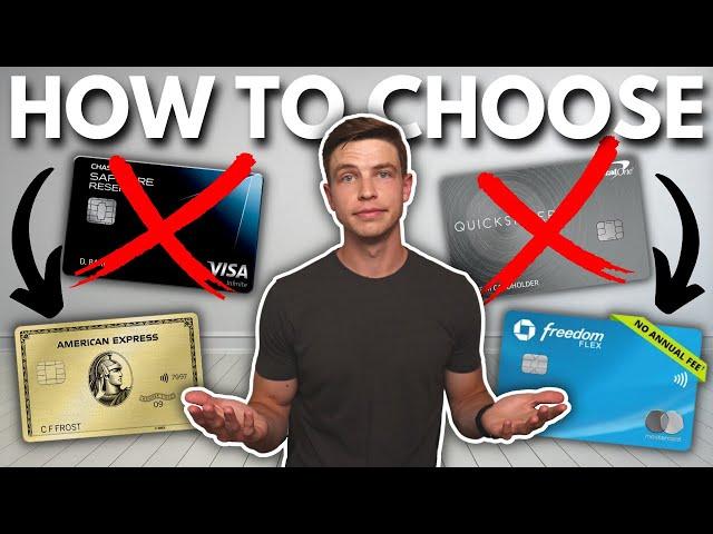 How To Choose The RIGHT Credit Card (The EASY Way)