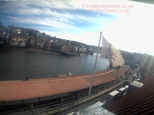 Whitby Sat 1st Oct 2016 24-Hour Time-lapse (Upriver)