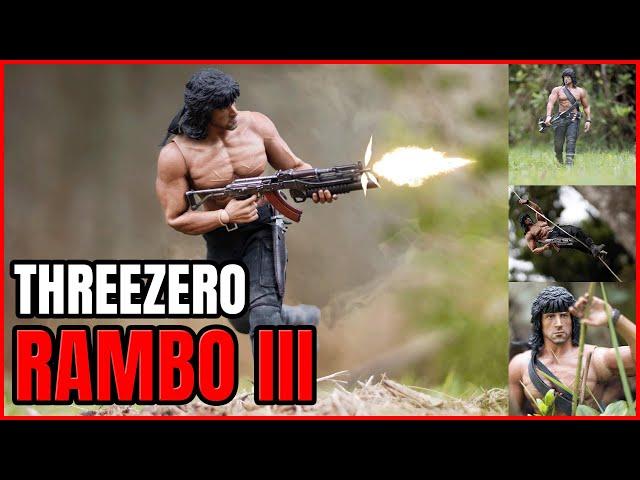 RAMBO 3 THREEZERO I SYLVESTER STALLONE I ACTION FIGURE