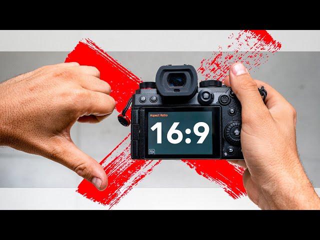 Why you should stop shooting video in 16:9 aspect ratio