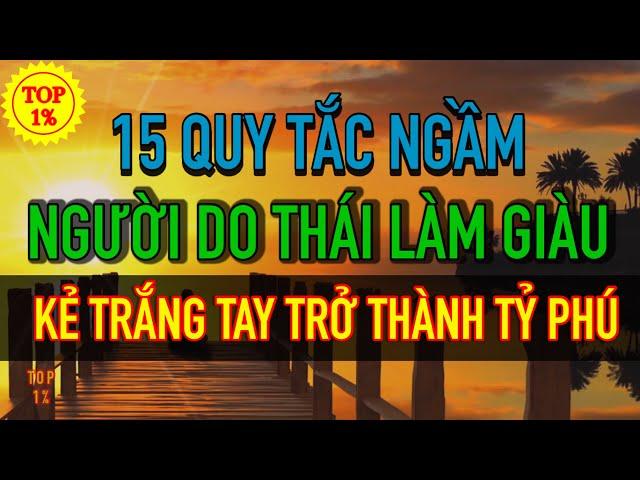 15 Quy tắc ngầm về LÀM GIÀU của Người Do Thái | Mỗi Ngày Tiến Bộ 1%